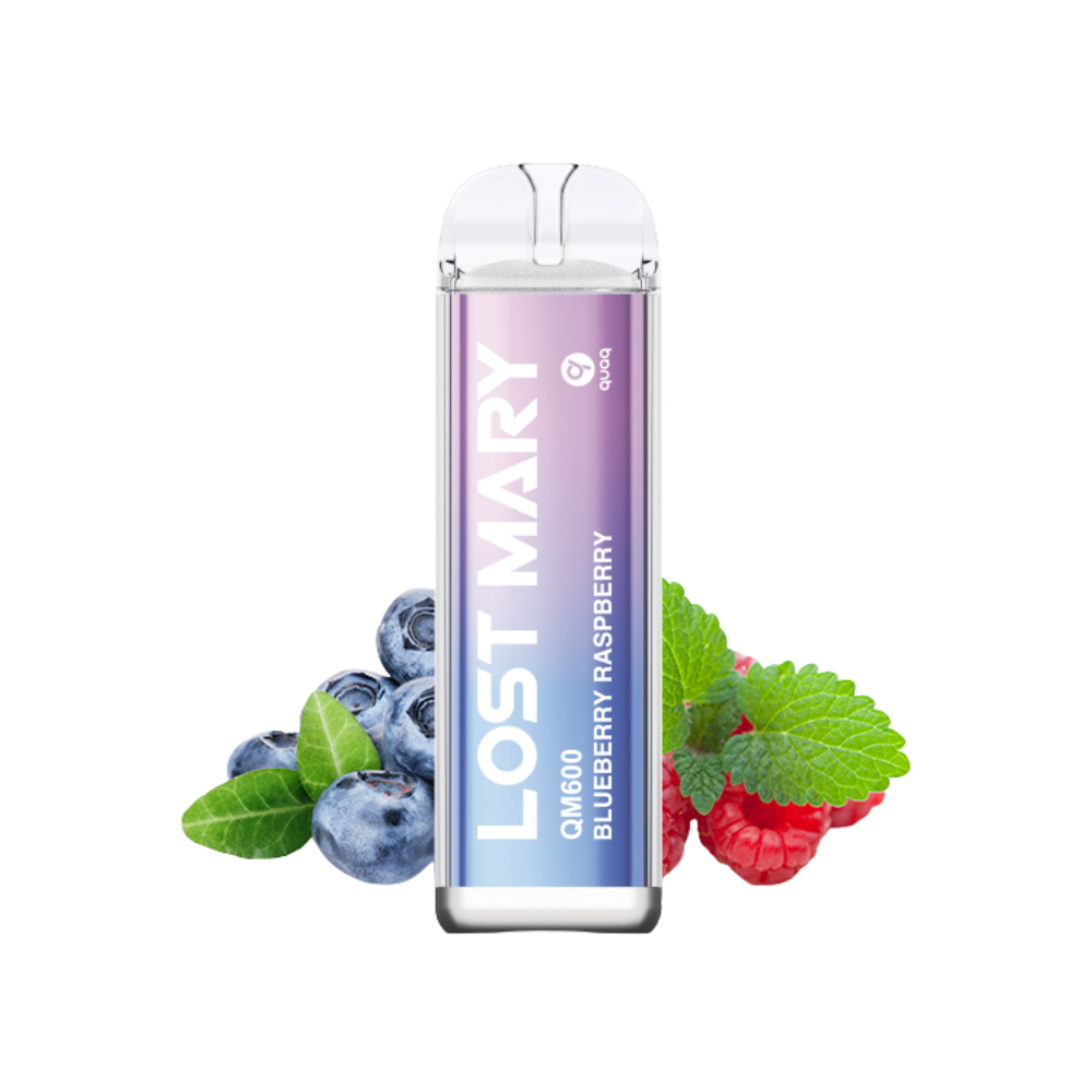 Elfbar - Lost Mary QM 600 - Blueberry Raspberry - 20mg 