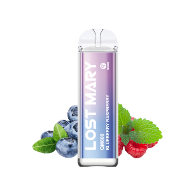 Elfbar - Lost Mary QM 600 - Blueberry Raspberry - 20mg 
