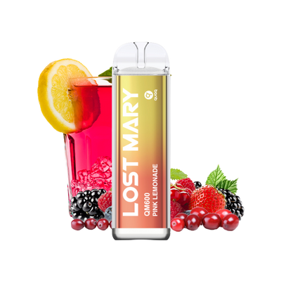 Elfbar - Lost Mary QM 600 - Pink Lemonade - 20mg 