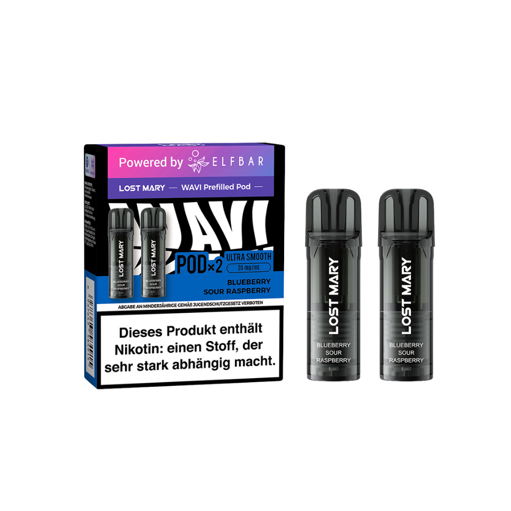 Lost Mary WAVI Pods - Blueberry Sour Raspberry