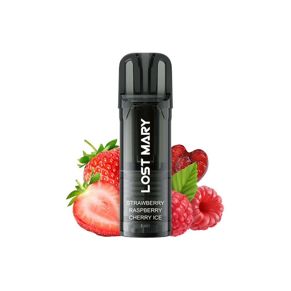 Lost Mary WAVI Pods - Strawberry Raspberry Cherry Ice