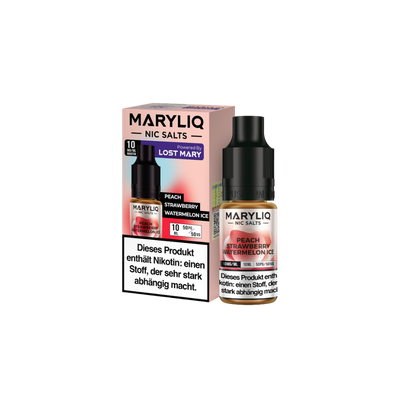 Maryliq by Elfbar - Peach Strawberry Watermelon Ice