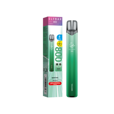 Elfbar 800 - Menthol Nicotine Free