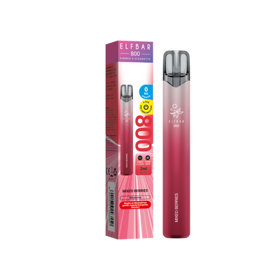 Elfbar 800 - Mixed Berries Nicotine Free
