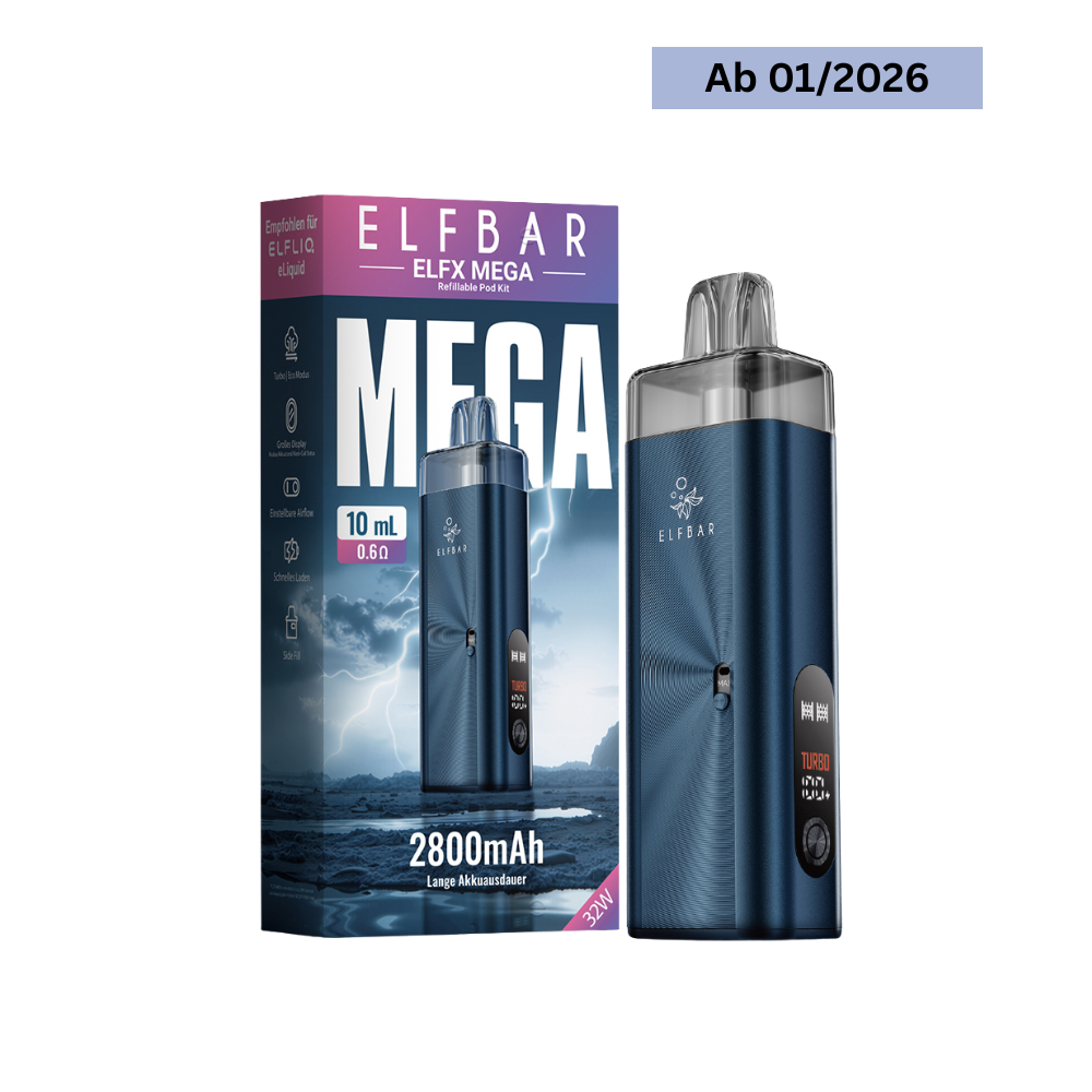 Elfbar Elfx Mega Pod Kit - Navy