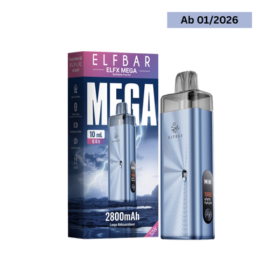 Elfbar Elfx Mega Pod Kit - Cyan