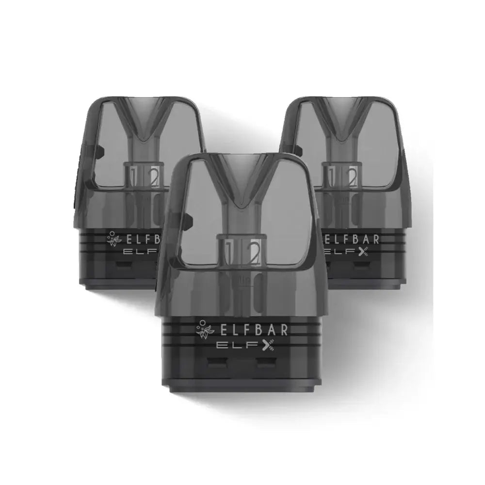 ELF Bar - ELFX - Refillabel Pod 0.8 & 0.6 Ohm (3Stück) - Smokey-Dealz